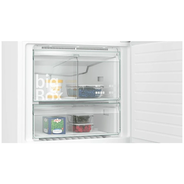 Siemens KG76NCWE0N 526L Alttan Donduruculu No-Frost Buzdolabı - Resim 5