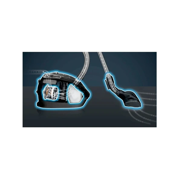 Siemens Vsp3Aaaa Toz Torbalı Kırmızı Elektrikli Süpürge - 2