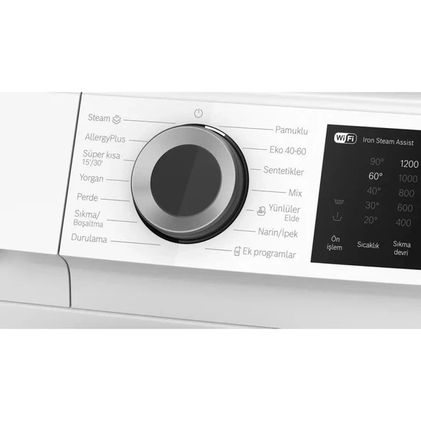 Bosch WGK252Z0TR Çamaşır Makinesi 10 kg 1200 Devir Beyaz - 3