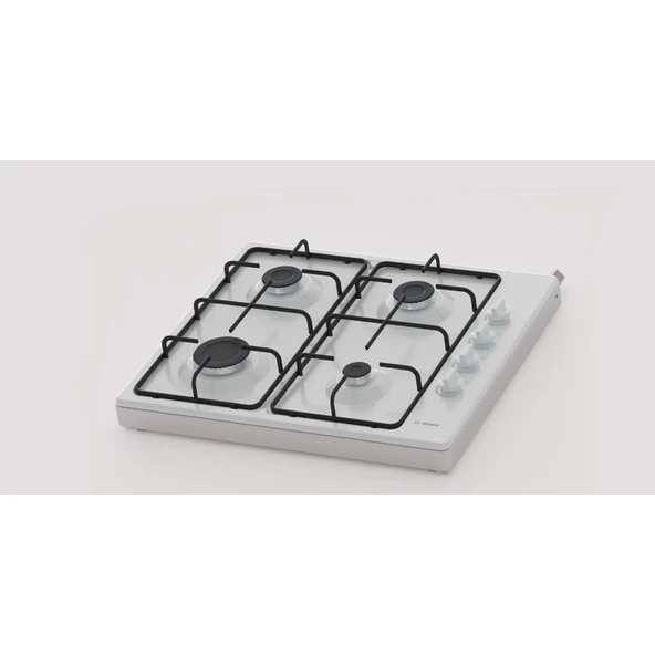 Bosch PBP0C2K80O Set Üstü 4 Gözü Gazlı Beyaz Ocak - 1