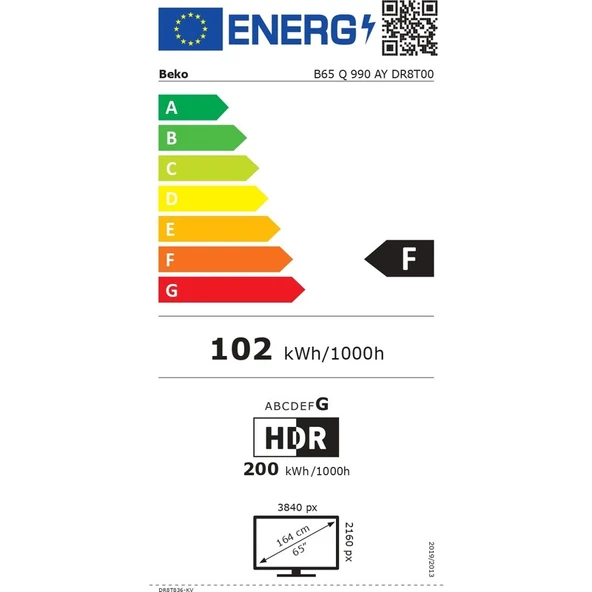 Beko B65 Q 990 AY 65" 165 Ekran Uydu Alıcılı 4K Ultra HD Smart LED TV - 4