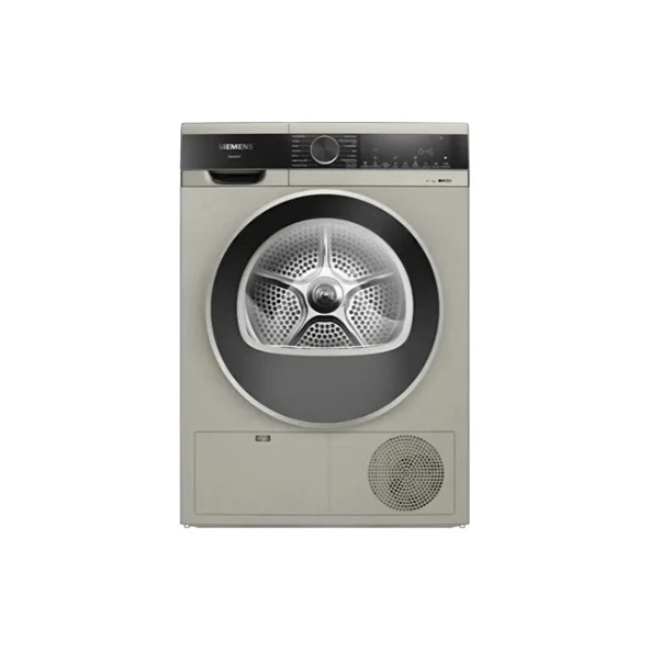 Siemens WQ41G20TTR IQ300 9 kg Silver Isı Pompalı Kurutma Makinesi - 1