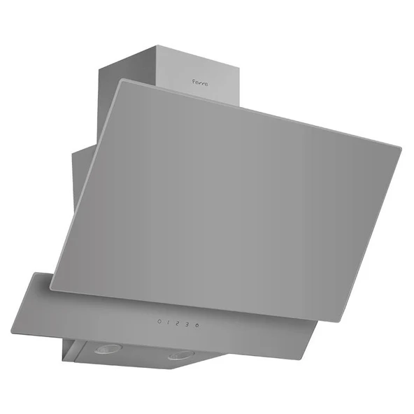 Ferre D031 Çift Camlı DOK.60CM Gri Davlumbaz - 1