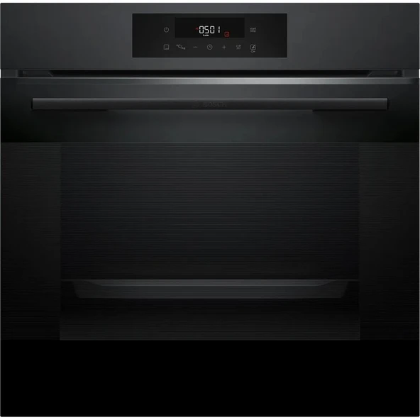 Bosch HJG852YT0T 76 Lt 8 Programlı Buhar Destekli Mat Siyah Ankastre Fırın - 1