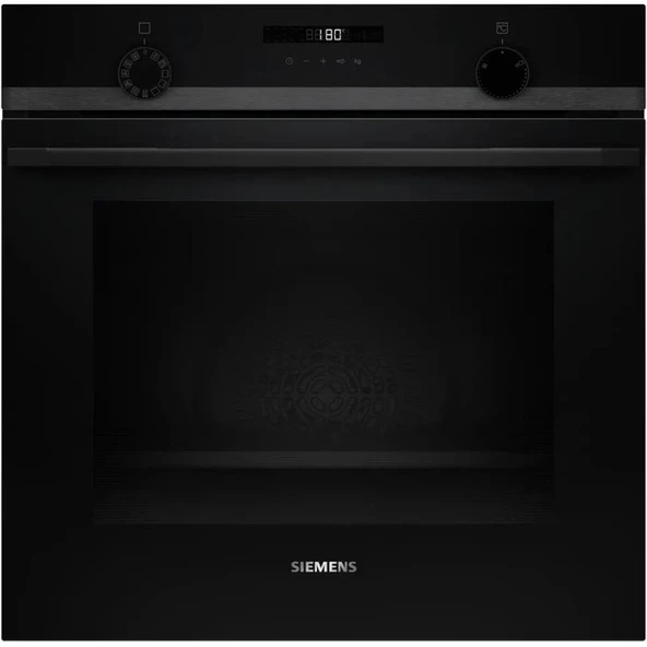 Siemens HU736AEG0T Fırın Ankastre Buhar Destekli Siyah - 1