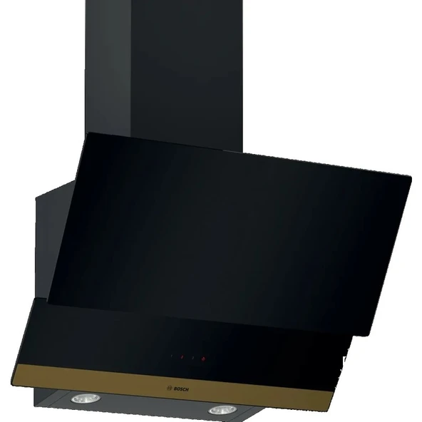 Bosch DWK65AJ91R Siyah Duvar Tipi Davlumbaz - 1