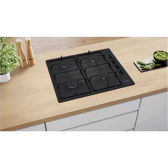 Bosch PBP6C6K80O Siyah Gazlı Ocak - 4