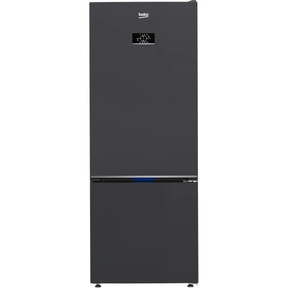 Beko 670475 Ea Siyah antrasit D Enerji Sınıfı 475 lt No Frost Buzdolabı - 1