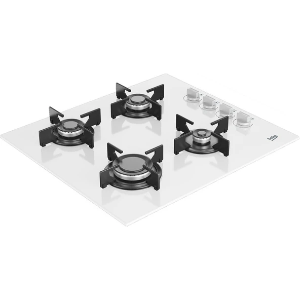 Beko Bocd T 6011 Eb Beyaz Cam Tablalı Ankastre Ocak - 2