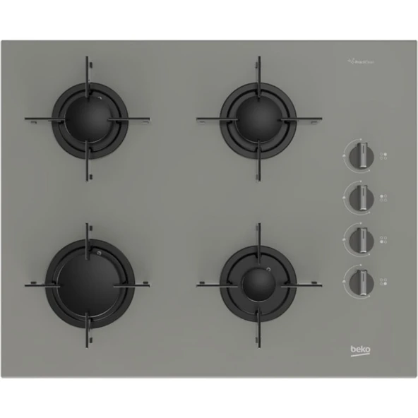 Beko Bocd T 6510 Eg Cam Ankastre Ocak Gri - 3