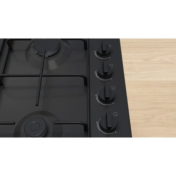 Bosch PBP6C6K80O Siyah Gazlı Ocak - 2