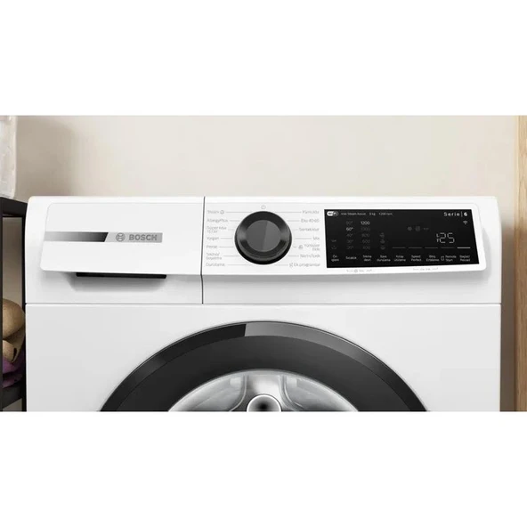 Bosch WGK242Z0TR Çamaşır Makinesi 9 kg 1200 Devir Beyaz - 2
