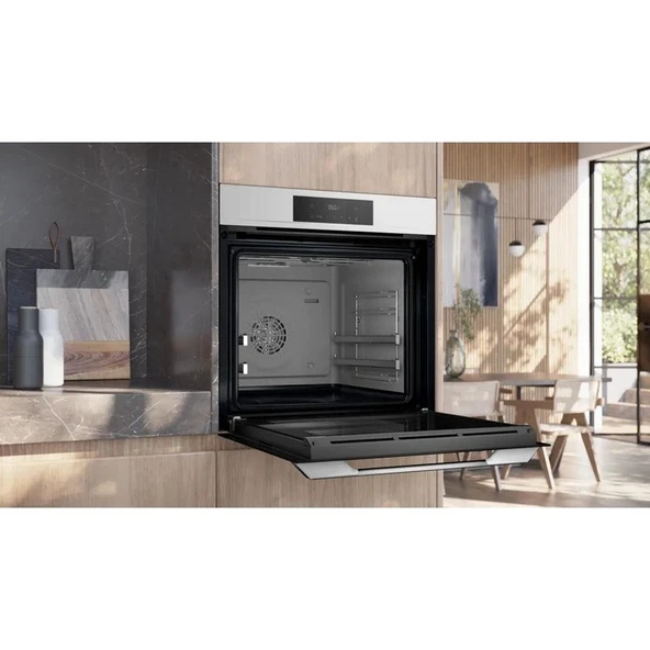 Siemens HJ852GYW0T Ankastre Fırın Beyaz - 5