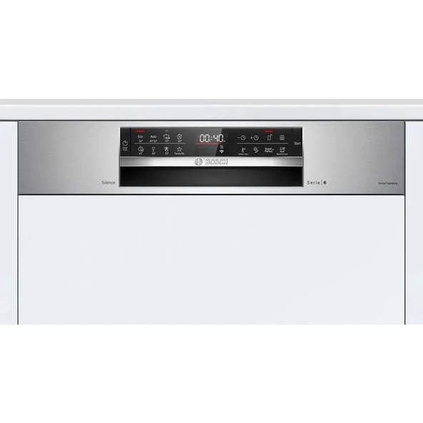 Bosch SMI6EKS81T Serie 6 Yarı Ankastre Bulaşık Makinesi - 3