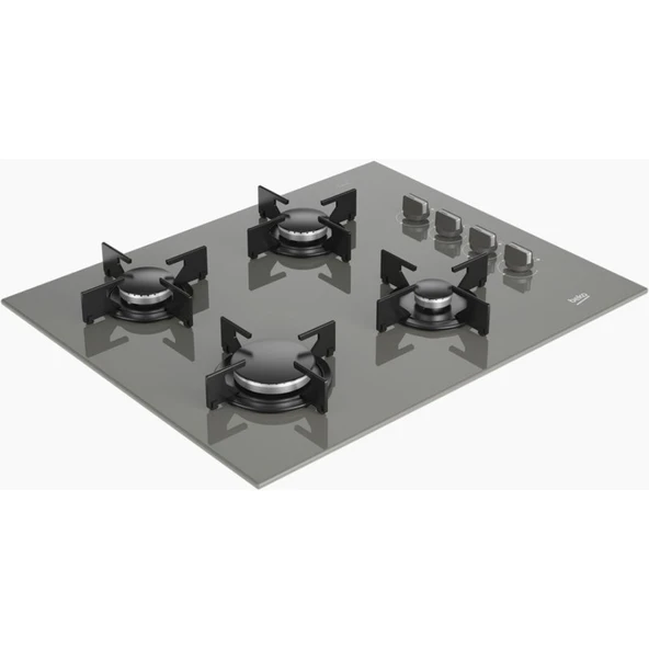 Beko Bocd T 6510 Eg Cam Ankastre Ocak Gri - 1