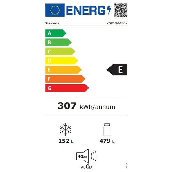 Siemens KG86NVWE0N Kombi No Frost Buzdolabı - 3