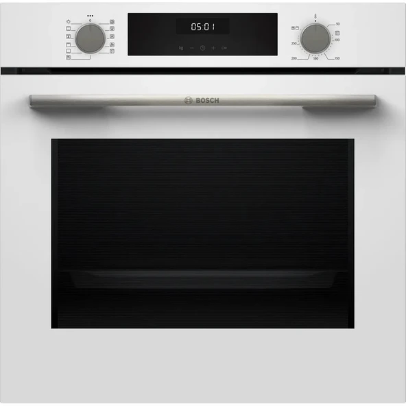 Bosch HUA717BV0T 76 Lt 8 Programlı Buhar Destekli Beyaz Ankastre Fırın - 1