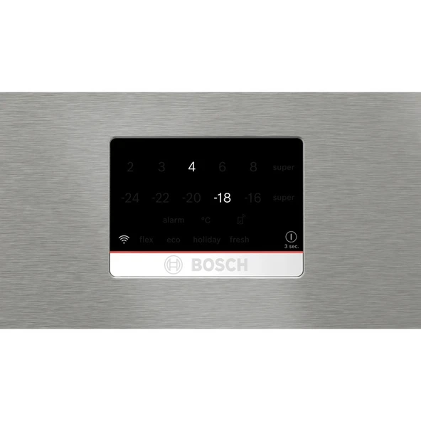 Bosch KGP76AIC0N Serie 8 C Enerji Sınıfı 631 Lt Alttan Donduruculu Buzdolabı - 3