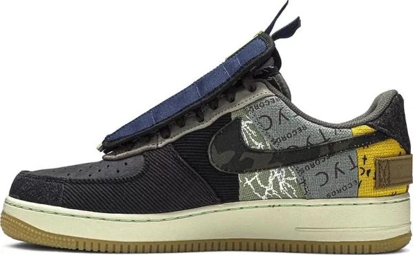 NIKE Travis Scott X Air Force 1 Low Cactus Jack ürün görseli
