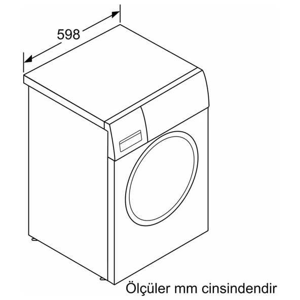 Siemens WG44A2X0TR 9 kg 1400 Devir Çamaşır Makinesi - 3