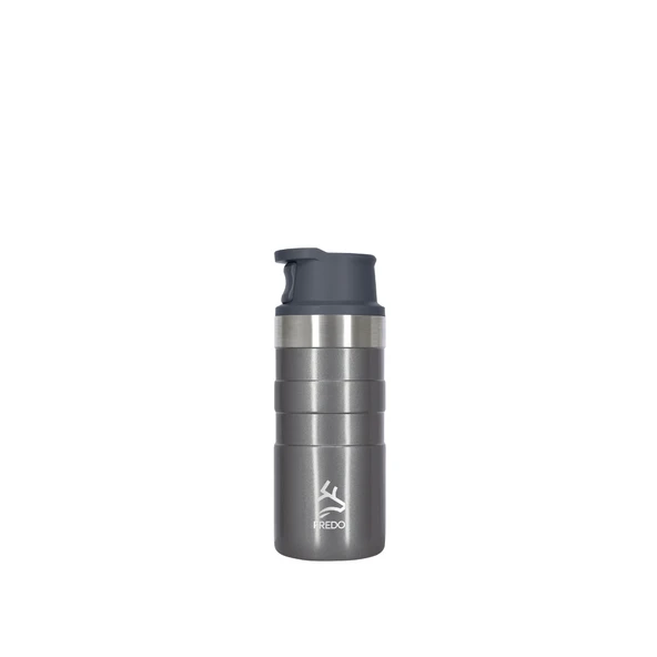 Comfort Therm Paslanmaz Çelik Metalik Gri Termos Bardak, Mug 350ml - 1