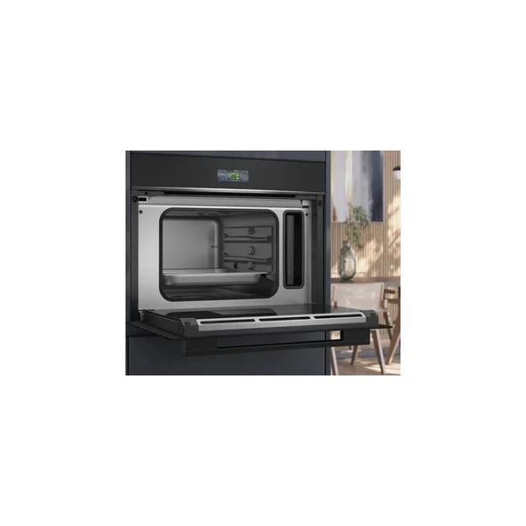 Siemens CD714GXB1 Buharlı Siyah Ankastre Fırın - 4