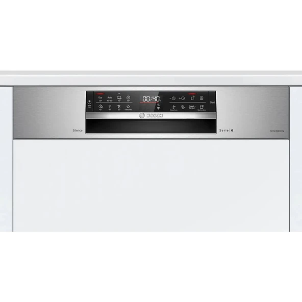 Bosch SMI6EKS81T Serie 6 Yarı Ankastre Bulaşık Makinesi - 2