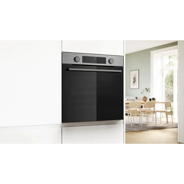 Bosch HUA717BR0T 76 Lt 8 Programlı Buhar Destekli Inox Ankastre Fırın - 3