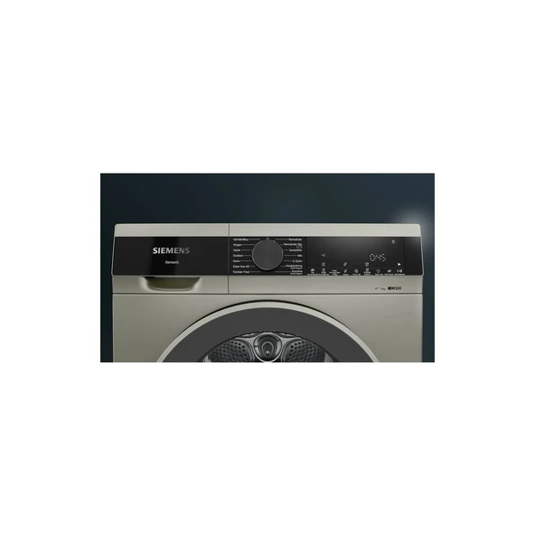 Siemens WQ41G20TTR IQ300 9 kg Silver Isı Pompalı Kurutma Makinesi - 3