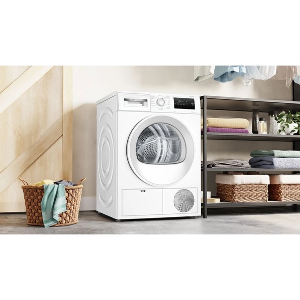 Bosch WTH22201TR 8 kg Beyaz A++ Kurutma Makinesi - 5