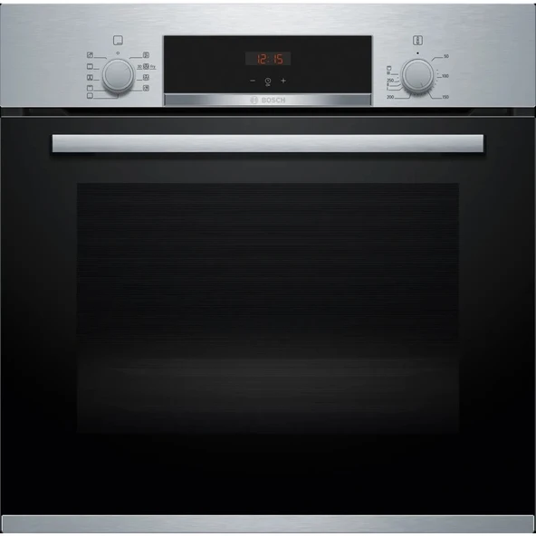 Bosch Siyah 3'lü Ankastre Set 330 ( HBF534ES3T - POP6C6P30O - DWK64PJ60T ) - 2
