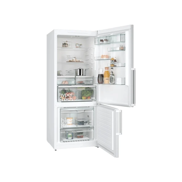 Siemens KG76NCWE0N 526L Alttan Donduruculu No-Frost Buzdolabı - Resim 2