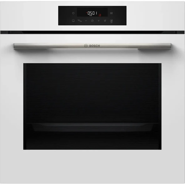 Bosch HJG852YW0T 76 Lt 8 Programlı Buhar Destekli Beyaz Ankastre Fırın - 1