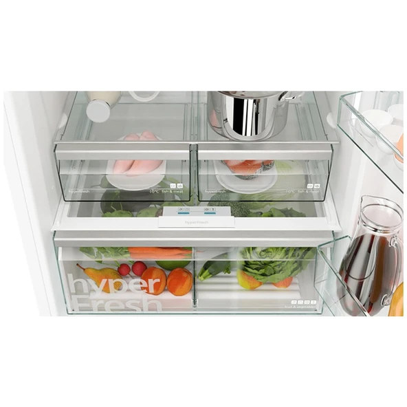 Siemens KG76NCWE0N 526L Alttan Donduruculu No-Frost Buzdolabı - Resim 4