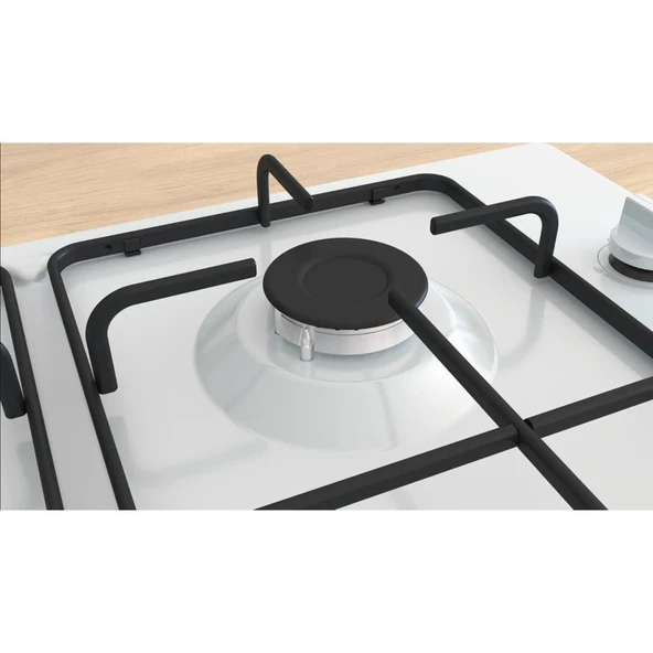 Bosch PBP0C2K80O Set Üstü 4 Gözü Gazlı Beyaz Ocak - 2