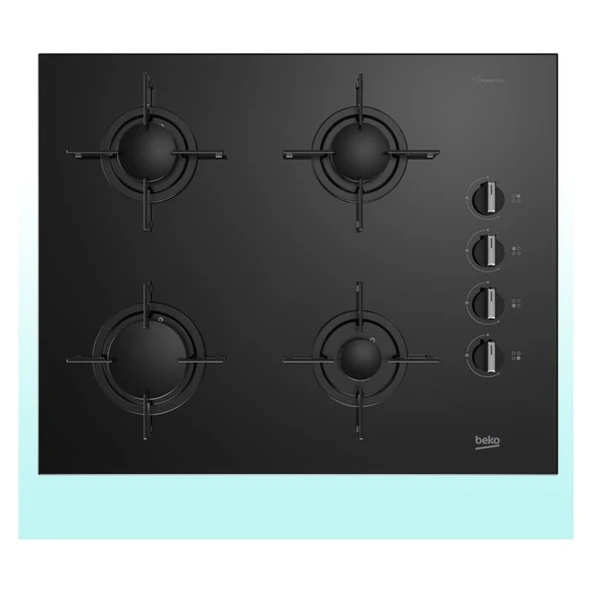 Beko Bocd T 6510 Es Ankastre Siyah Cam Ocak - 1