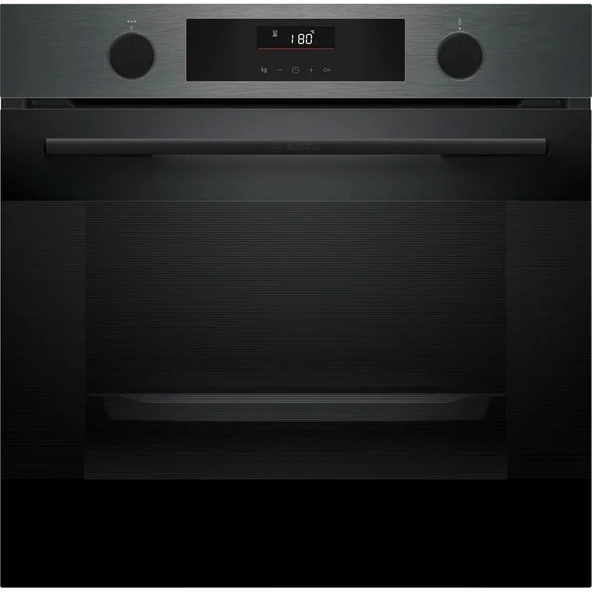 Bosch HUA736EG0T 76 Lt 8 Programlı Buhar Destekli Black Inox Ankastre Fırın - 1