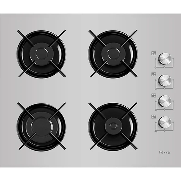 Ferre Grey Grion 2'li Ankastre Set ( G 2140 Ce Ankastre Ocak + D031 Davlumbaz ) - 3