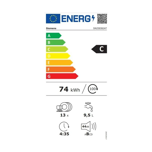 Siemens SN25EI82AT 8 Programlı Bulaşık Makinesi - 4
