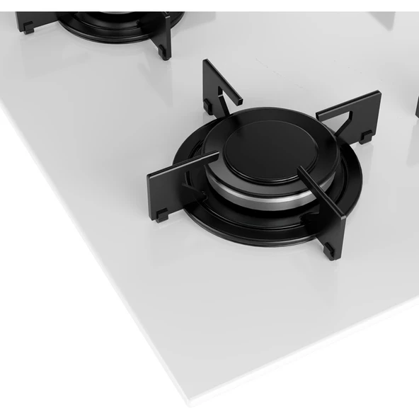 Beko Bocd T 6011 Eb Beyaz Cam Tablalı Ankastre Ocak - 3