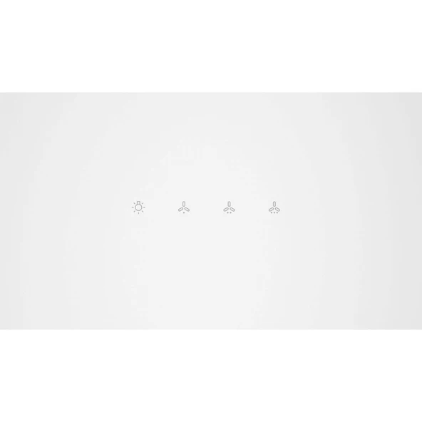 Bosch DWF95AJ20T 90 cm Düz Beyaz Davlumbaz - Resim 2