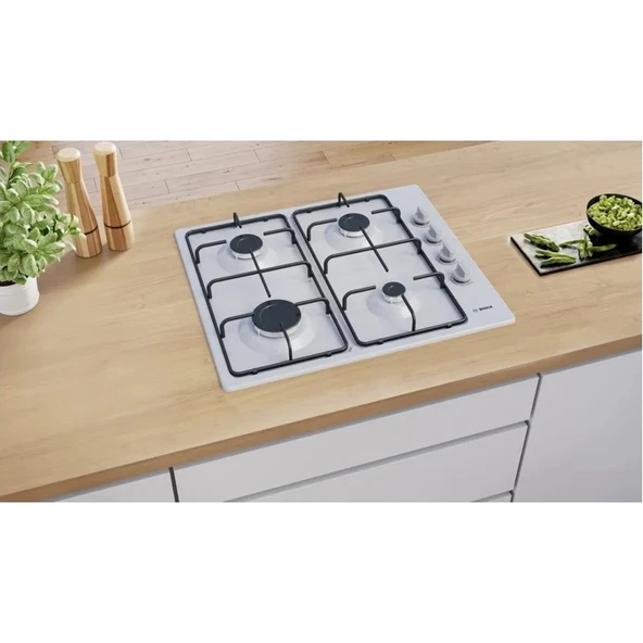 Bosch PBP6C5K80O Paslanmaz Çelik Gazlı Ocak - 2