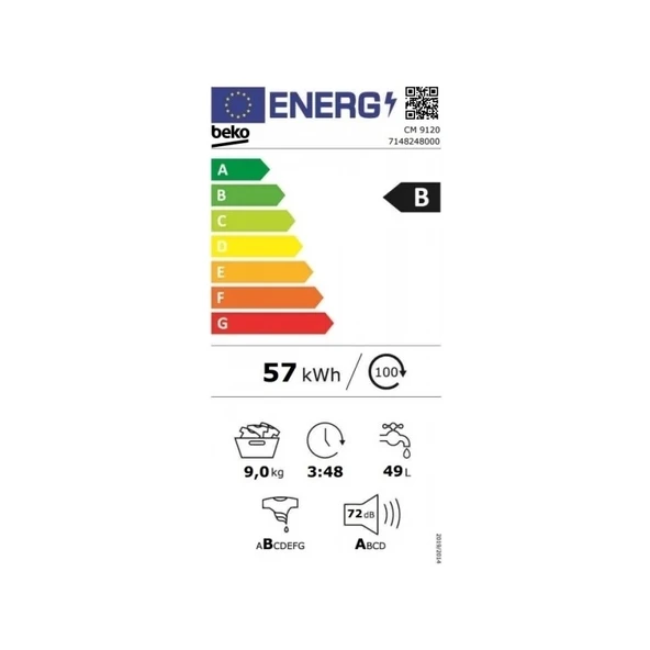 Beko Cmb 9120 O 9 kg Çamaşır Makineleri - 3