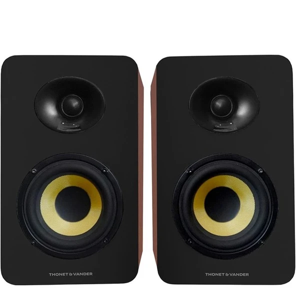 THONET Vander Vertrag Gen 2 HK096-03623 80W RMS Ahşap Bluetooth 5.0 RCA 2.0 Hoparlör - Resim 2