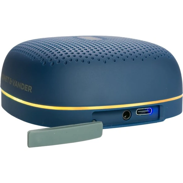 THONET Vander Duett HK096-03605 10W RMS Mavi Bluetooth Taşınabilir Hoparlör - Resim 2