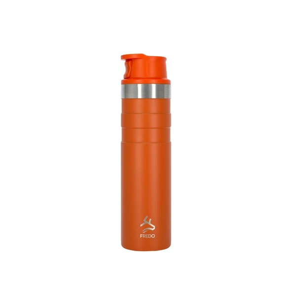 Comfort Therm Paslanmaz Çelik Turuncu Termos Bardak, Mug 600ml - 1