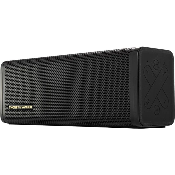 THONET Vander Frei Topp HK096-03621 24W RMS Siyah Bluetooth TWS Taşınabilir Hoparlör - Resim 4