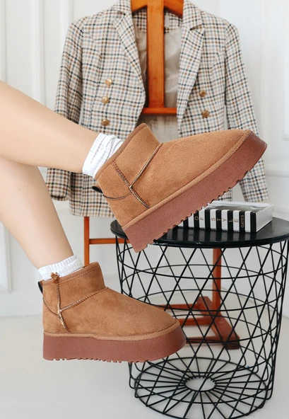 Linne Taba Süet Bot - Resim 3