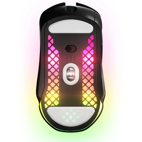 SteelSeries Aerox 5 Wireless SSM62406 Optik 9 Tuş 18000 CPI RGB Siyah Kablosuz Gaming (Oyuncu) Mouse - 4