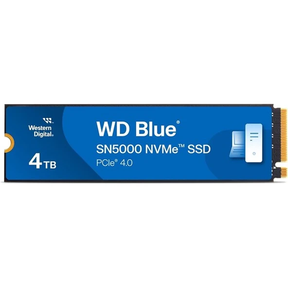 WD 4TB BLUE WDS500G4B0E 5500-5000MB/s M2 NVME GEN4 DİSK ürün görseli